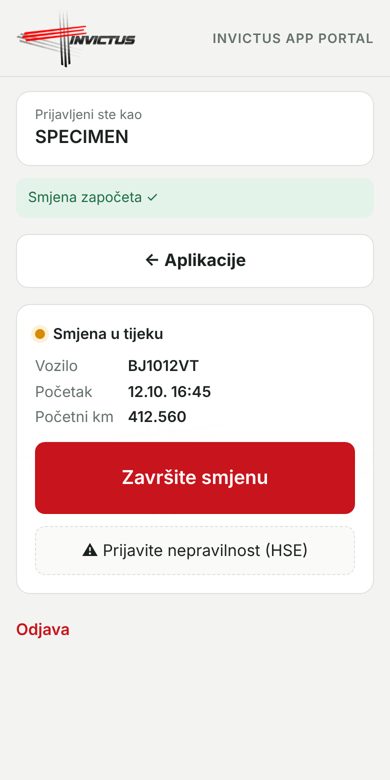 Smjena u tijeku